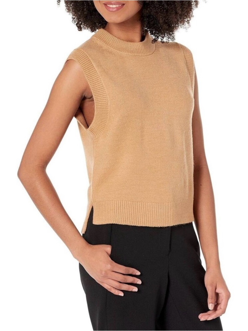 French Connection Millia Ribbed Sweater Vest